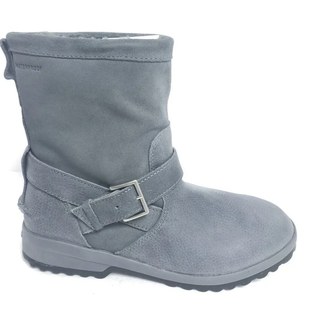 Sperry Women’s Maritime Step In Grey Winter Boots, Size 7M